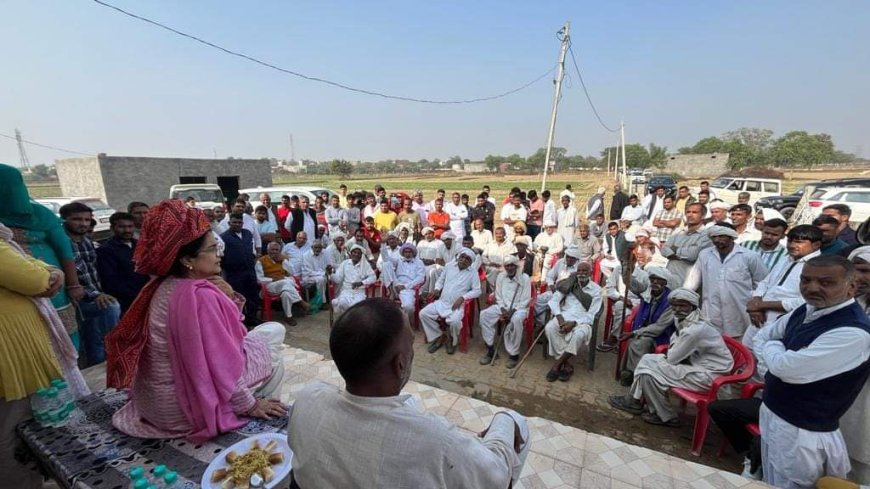 जनता जनार्दन होती है और जनसेवक की ताकत भी : किरण चौधरी