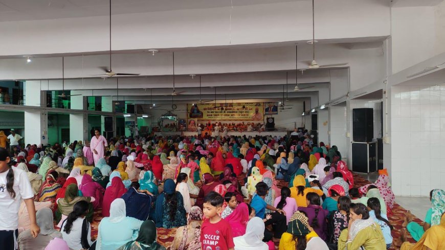 कपाल  मोचन डेरा में बाबा निर्मल दास आश्रम में भंडारा  व धार्मिक प्रवचन