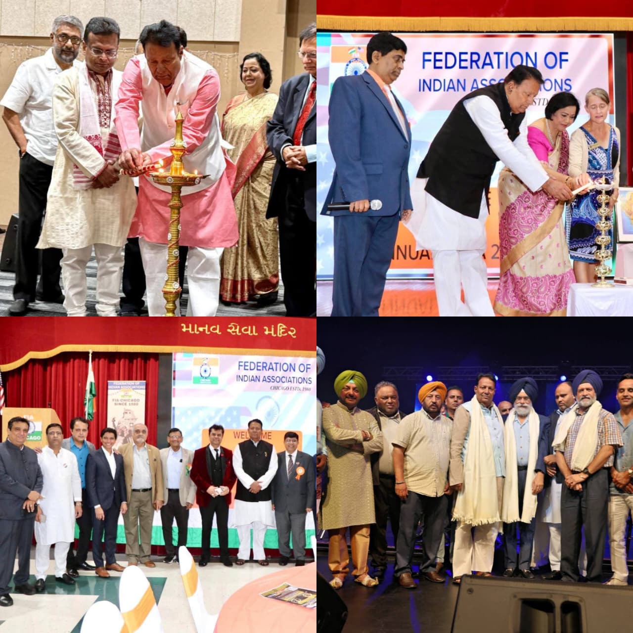 अमेरिका में बागपत के सुप्रसिद्ध किसान नेता चौधरी साहब सिंह का जलवा