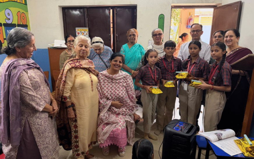 आर्य महिला संगठन ने आयोजित की हिंदी वाचन प्रतियोगिताप्रतियोगिता का मुख्य उद्देश्य हिंदी भाषा को समृद्ध करना चंडीगढ़