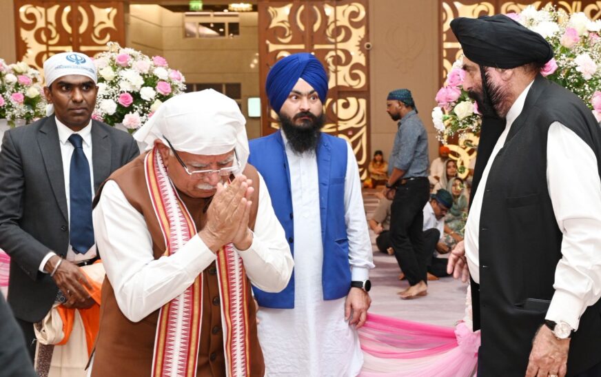 दुबई के दौरे पर पहुंचे भारत के केंद्रीय मंत्री श्री मनोहर लाल खट्टर