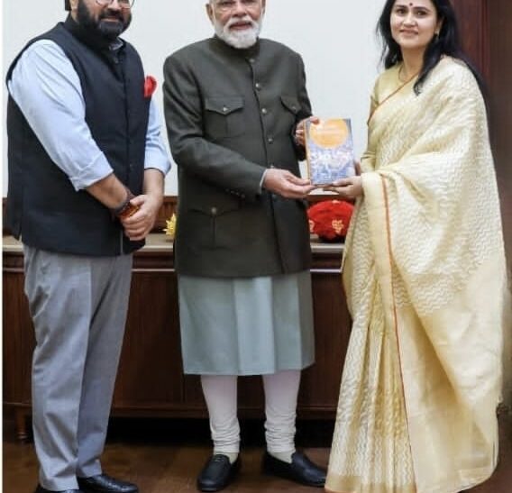 राज्यसभा सांसद कार्तिकेय शर्मा ने की प्रधानमंत्री नरेंद्र मोदी से मुलाकात