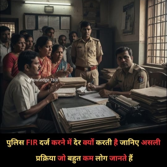 पुलिस FIR दर्ज करने में देर क्यों करती है जानिए असली प्रक्रिया जो बहुत कम लोग जानते हैं