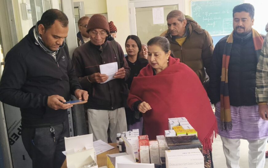 कालका में आयोजित निःशुल्क मेडिकल व रक्त जाँच कैंप में 285 लोगों को मिला लाभ