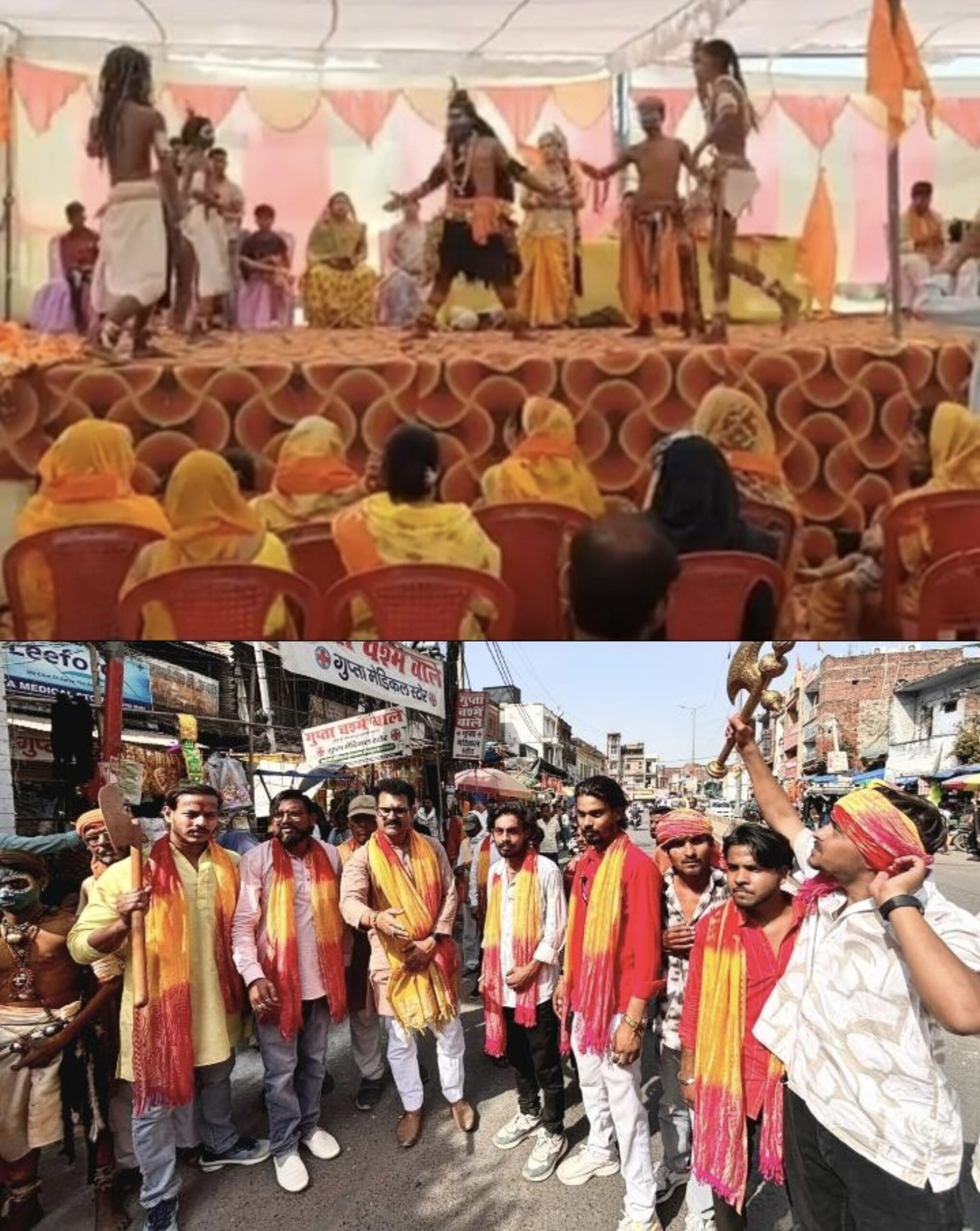 उन्नाव में निकली भगवान परशुराम जी की जन्मोत्सव शोभा यात्रा