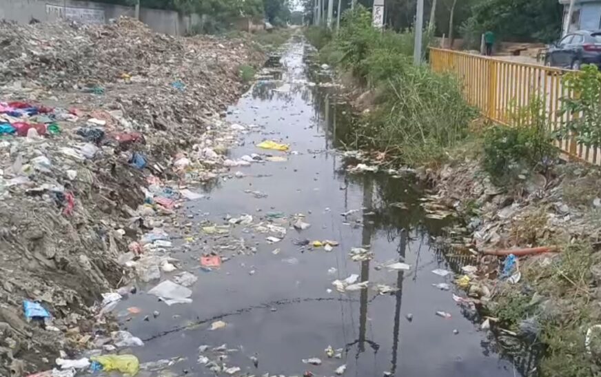 हरियाणा के पलवल में बारिश का मौसम शुरू
