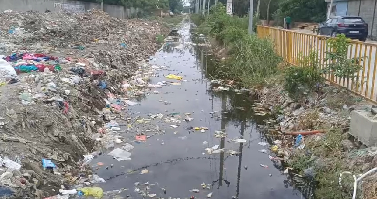 हरियाणा के पलवल में बारिश का मौसम शुरू