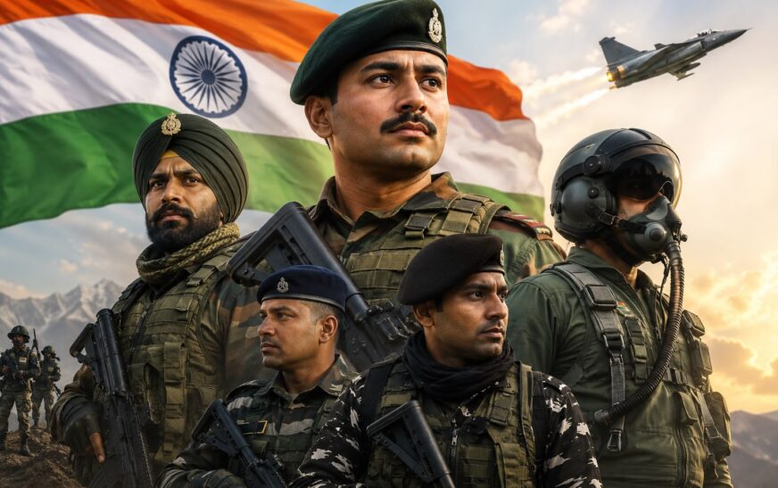 भारत की रक्षा हम सबकी सांझा जिम्मेदारी, भारतीय सुरक्षा बलों में राष्ट्र सर्वोपरि की भावना