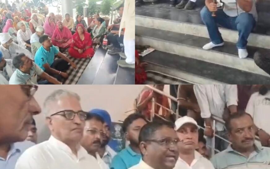 ठेकेदारों की मनमानी के चलते सरकार के आदेशों की धज्जियां सीएम सिटी में ठेकेदारों ने दिखाया ठेंगा ठेका व डोर टू डोर कर्मियों को नहीं लिया गया ड्यूटी पर तो होगा आंदोलन शास्त्री